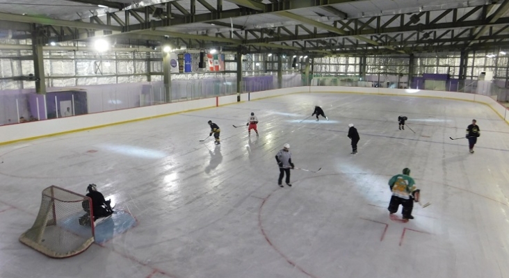 Pista de hielo Happi Arena, en Cancún