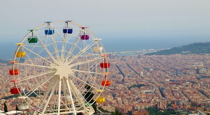 Vista aérea de Barcelona