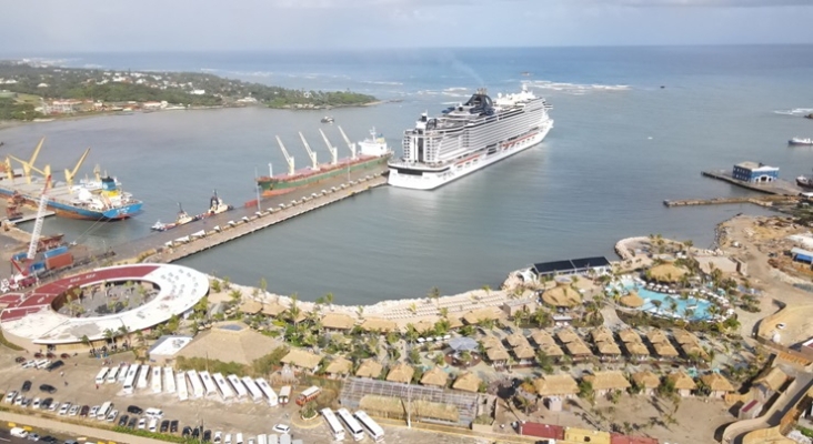 Puerto Plata sigue destacando como destino de cruceros | Foto: Presidencia de República Dominicana