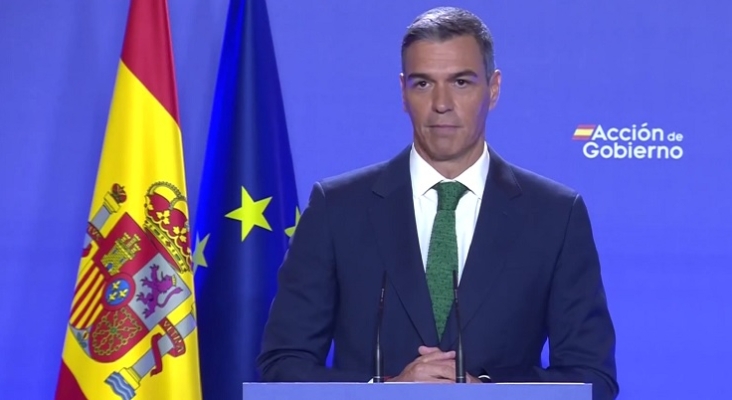 Pedro Sánchez, presidente del Gobierno de España