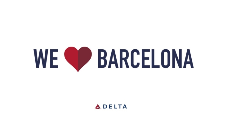 Delta Air Lines declara su amor por Barcelona con una nueva ruta desde EE.UU.