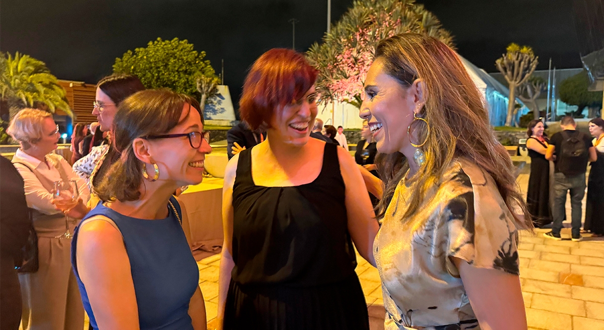 Raquel Berbis, Amor Alonso y Jessica de León