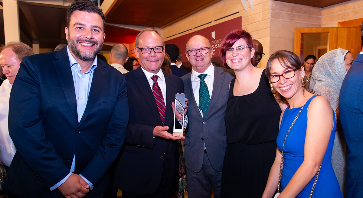 Luis Luque, Marco Girona, Juan González, Amor Alonso y Raquel Berbis