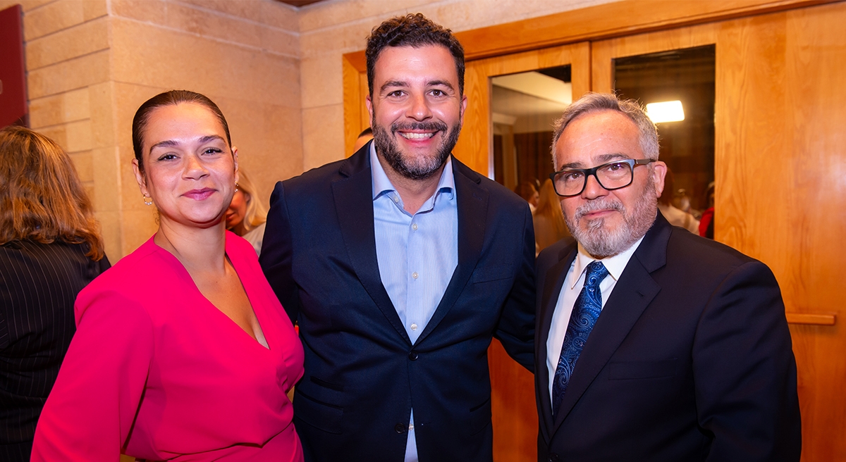 Joana López, Luis Luque e Ignacio Moll