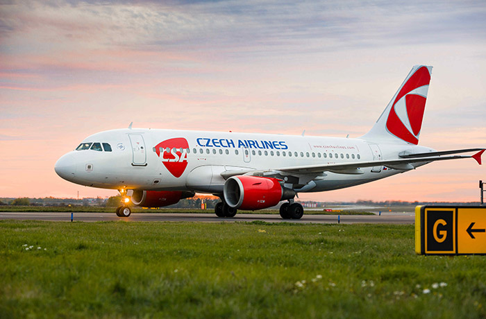 Avión de Czech Airlines|Foto: CSA