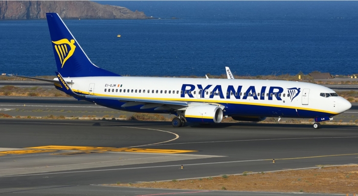 Avión de Ryanair