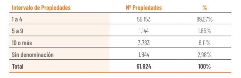 Distribución de la propiedad de la vivienda vacacional en Canarias Imagen Colegio Oficial de Economistas de Las Palmas