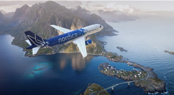 Avión de Nordica