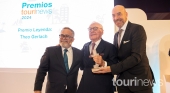 Ignacio Moll, CEO de Tourinews; Theo Gerlach, fundador y presidente de Seaside; e Ingo Burmester, CEO de DERTOUR Group para Europa Central