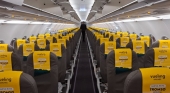 Interior de la aeronave de Vueling