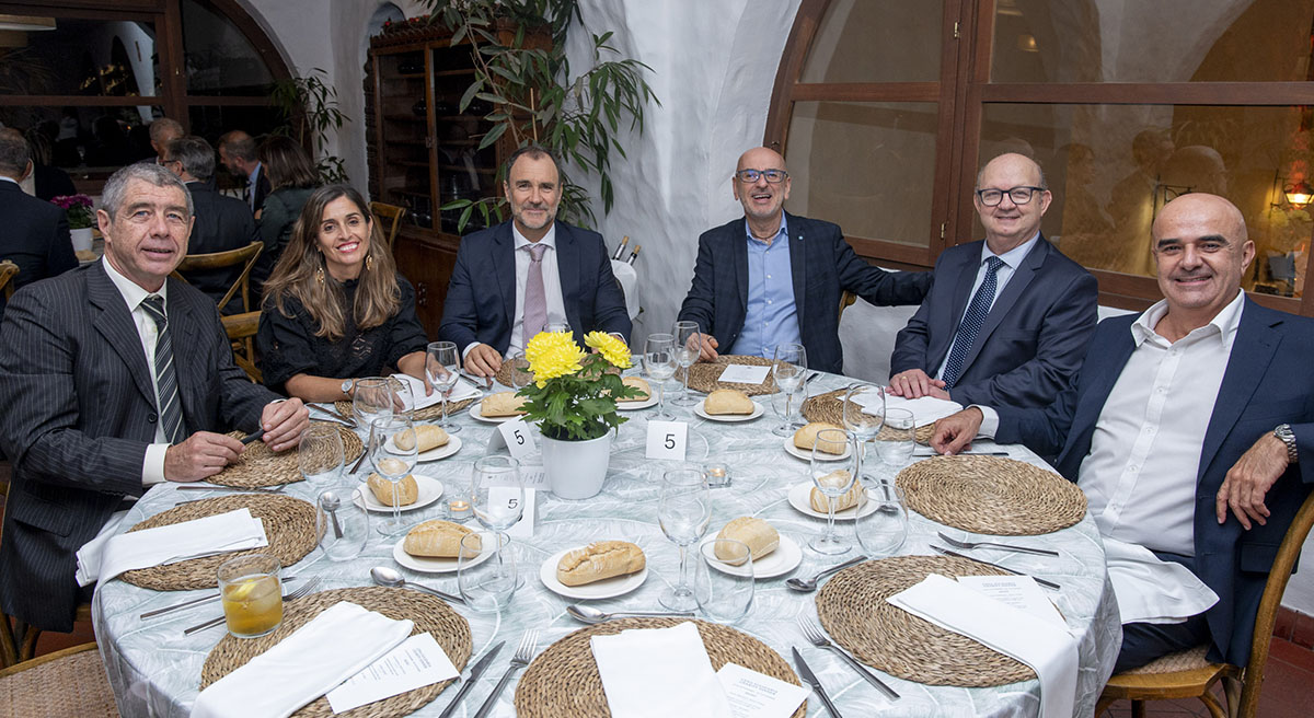 Claudio Alonso, María del Pino Dolado, Jaime Planells, Alessio Lubrano, Juan Antonio González y Alfredo Díaz