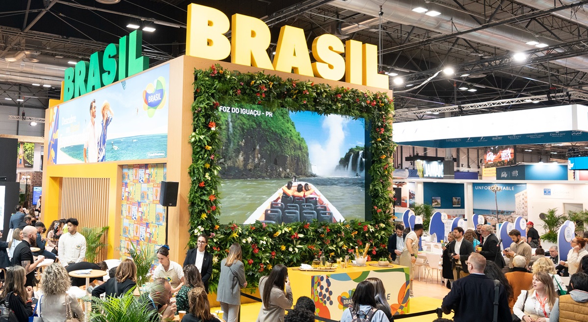 Estand de Brasil en anteriores ediciones de FITUR. | Foto: Embajada de Brasil en España