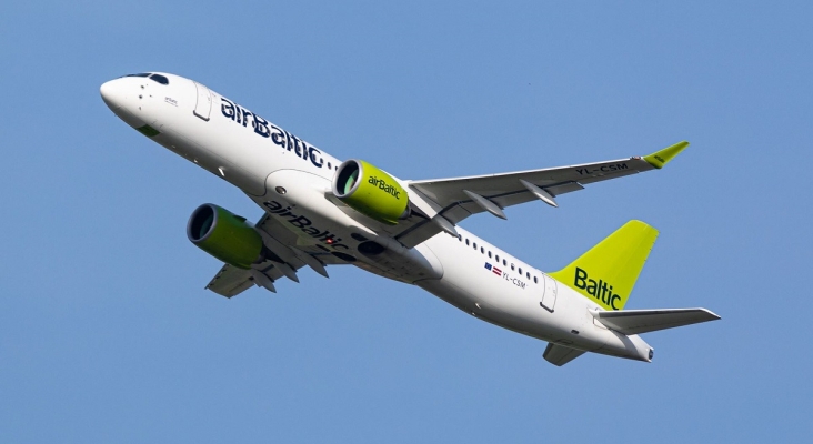 Avión de airBaltic