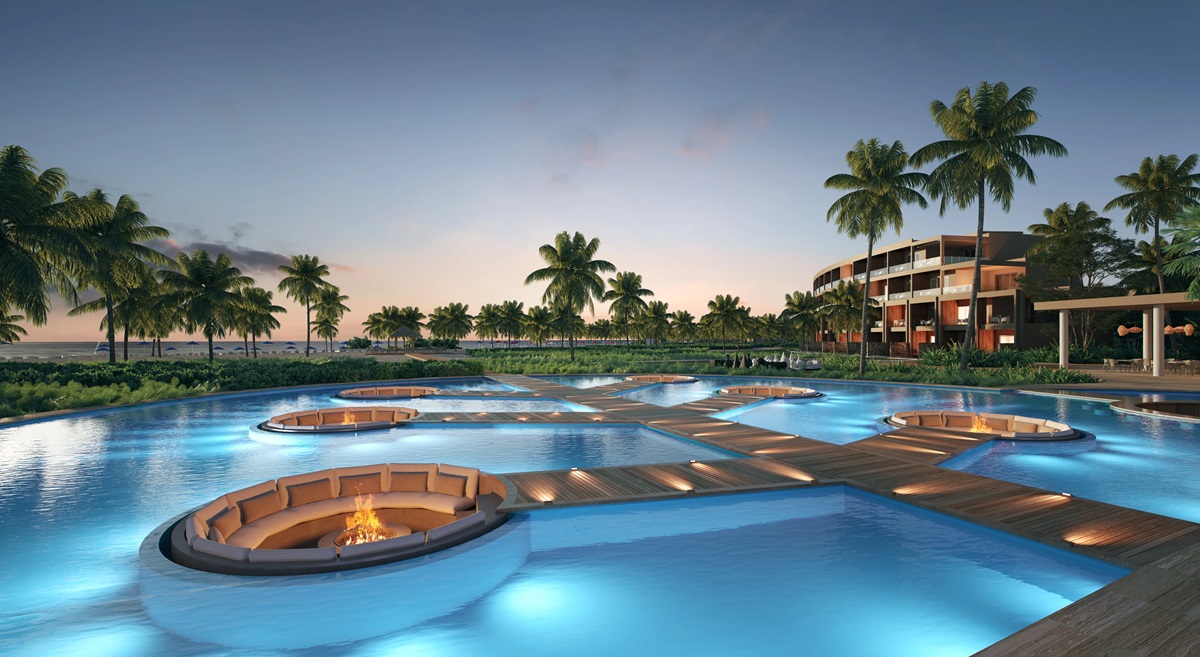 Zemi Miches All Inclusive Resort Curio Collection by Hilton Pools Rendering 1