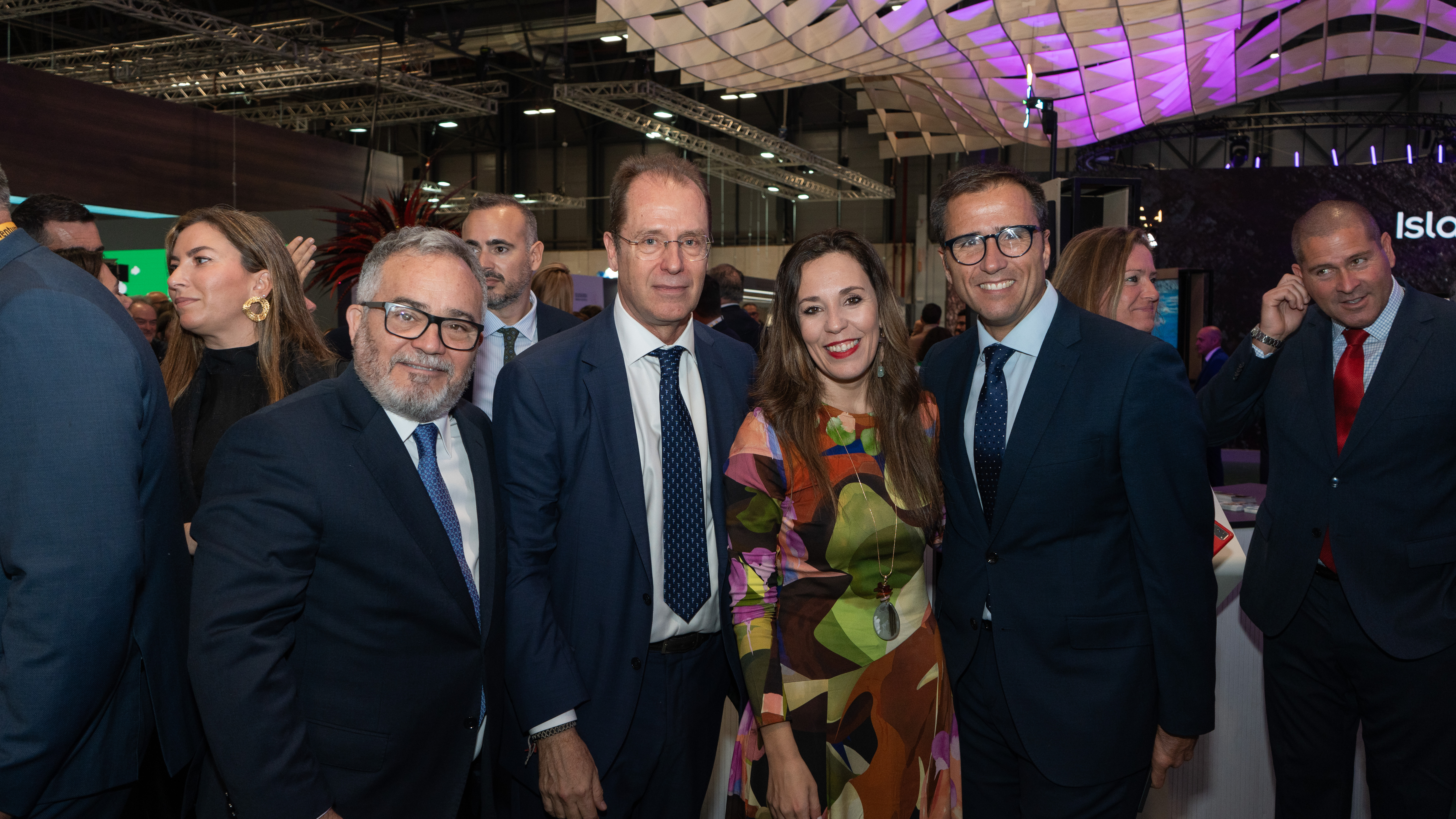 Ignacio Moll, José Manuel Sanabria, Jessica de León y Ángel Sabroso 