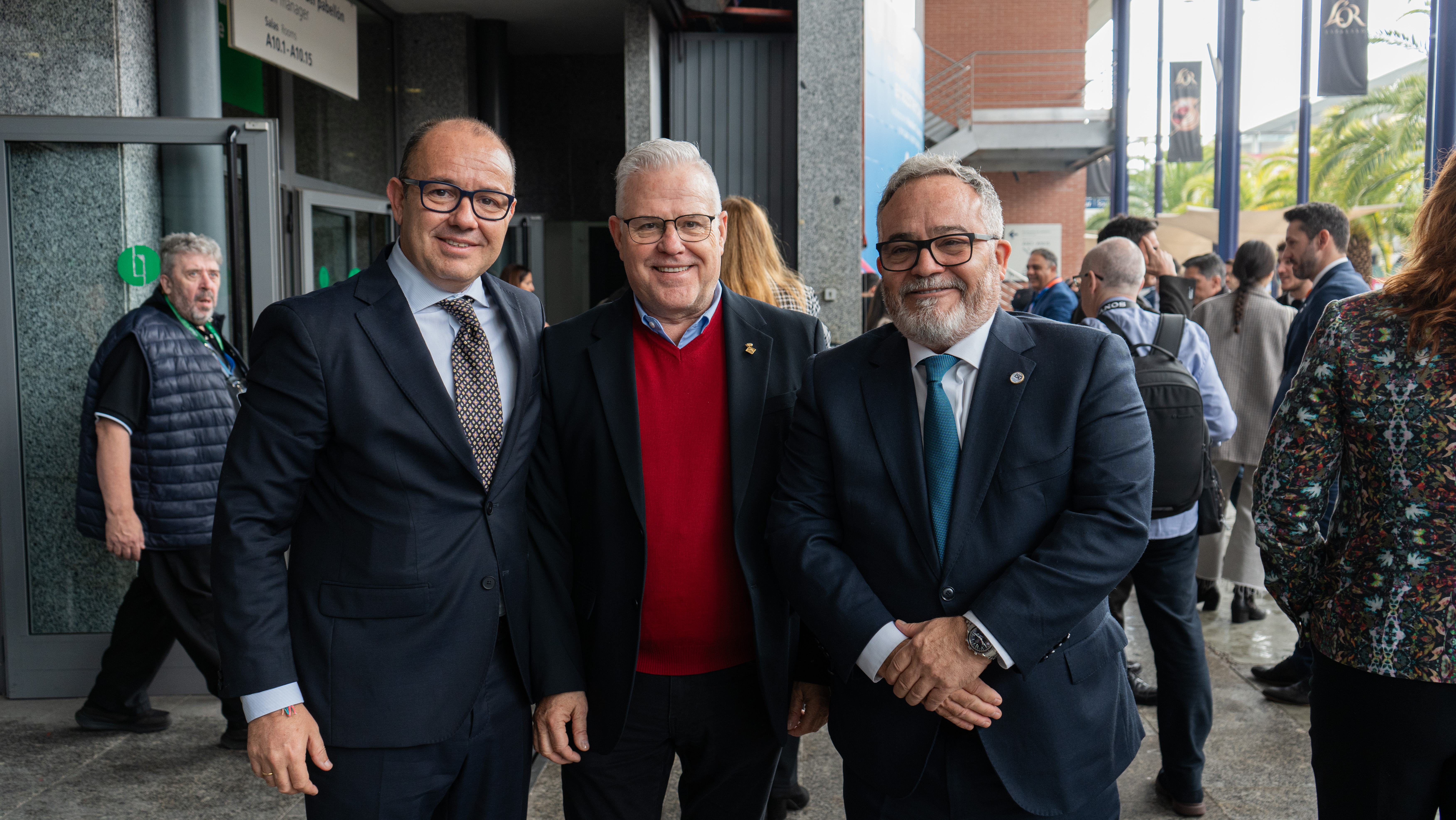 Ignacio Poladura, Pere Granados e Ignacio Moll