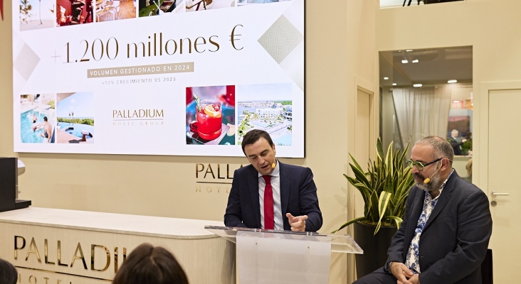 Abel Matutes, presidente de Palladium Hotel Group durante FITUR