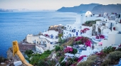 Isla de Santorini, en Grecia