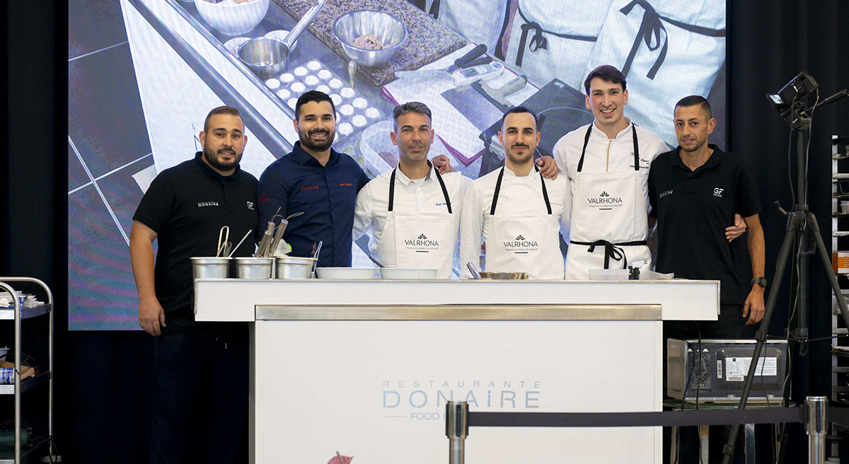 El restaurante Donaire (hotel GF Victoria) fusiona talento y alta pastelería con Xavi Donnay y Jesús Camacho