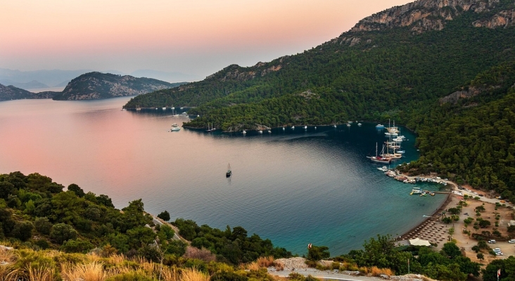 Sarsala Bay, en Dalaman (Turquía)