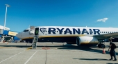 Avión de Ryanair 