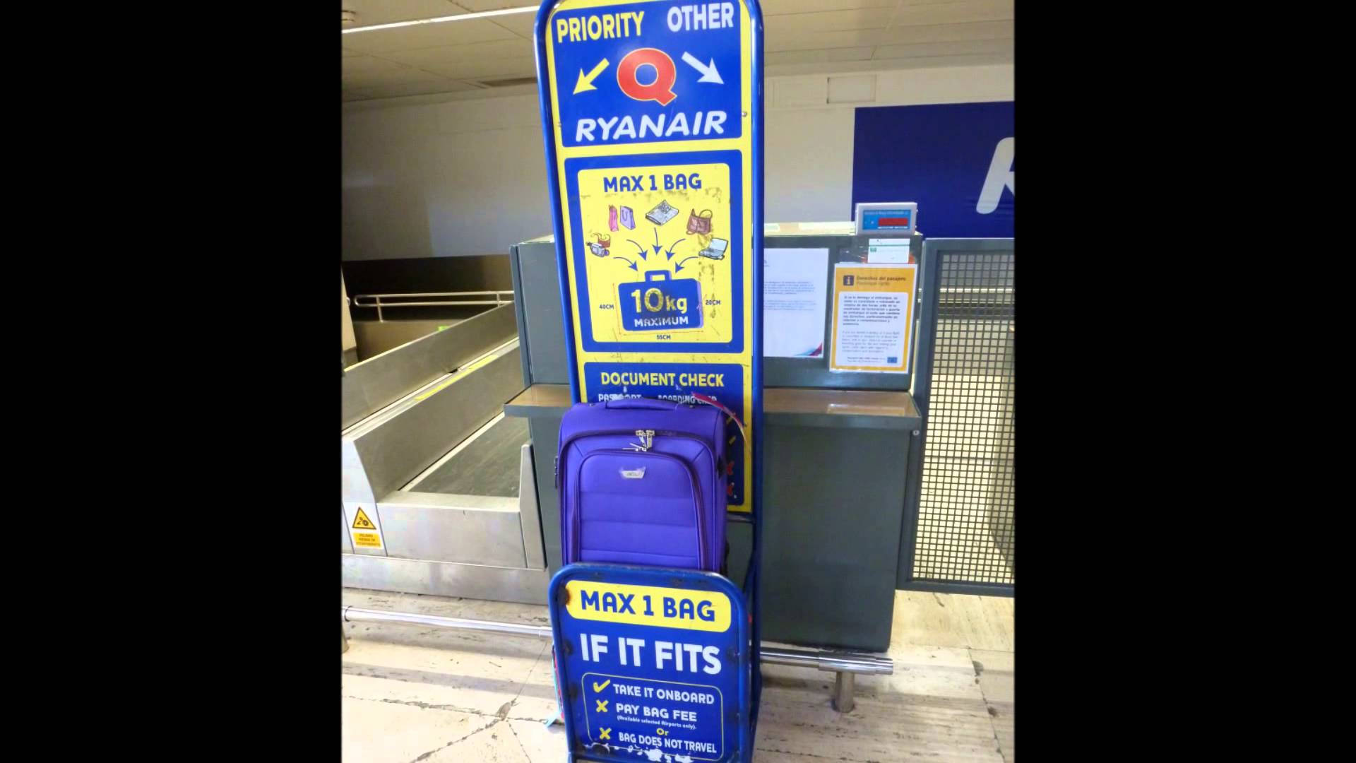 Itaca Poner Acuerdo Política de equipaje de mano de Ryanair incumple ley