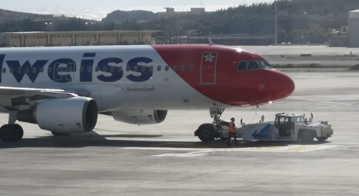 Avión de Edelweiss Foto Tourinews