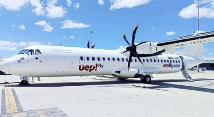 La nueva aerolínea Uepfly arranca el 15 de julio con vuelos interislas en Baleares |Foto Uepfly