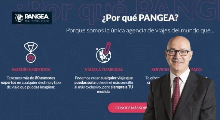 La agencia de viajes Pangea incorpora a Jesús Nuño de la Rosa (ex Corte Inglés) como asesor. Foto de Jesús Nuño |Landing Page de pangea.es