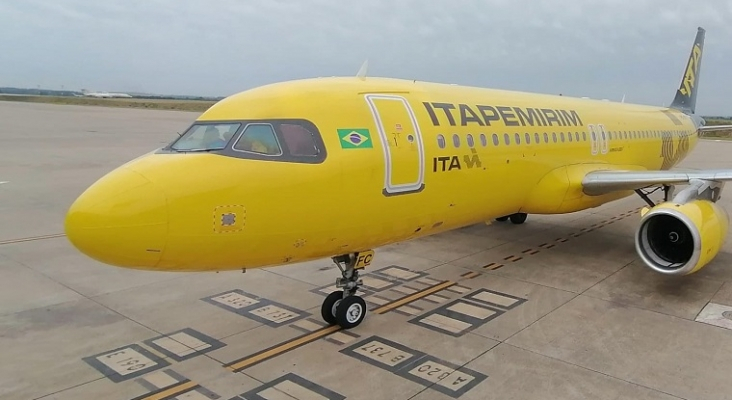  Itapemirim Transportes Aéreos (ITA) | Foto: Aeropuerto de Carrasco vía Twitter