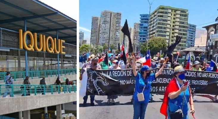 El aeropuerto y los accesos de Iquique (Chile), bloqueados por protestas ciudadanas | Foto: Pablo H. (CC BY 2.0)