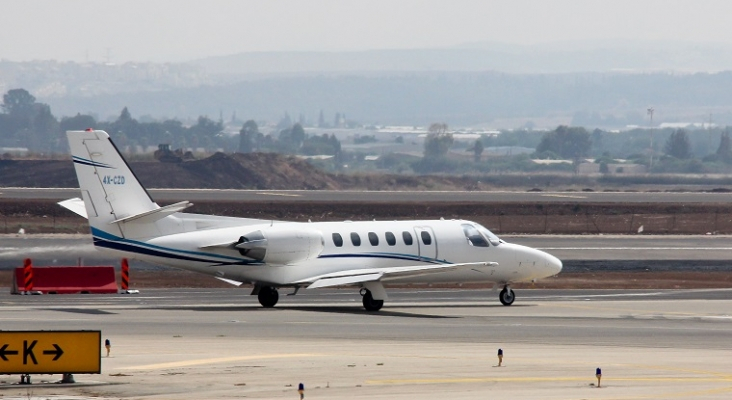 Cessna 551 Citation II SP, el modelo de aeronave en la que viajaba la familia Griesemann | Foto: Raimond Spekking / CC BY-SA 4.0 (via Wikimedia Commons)