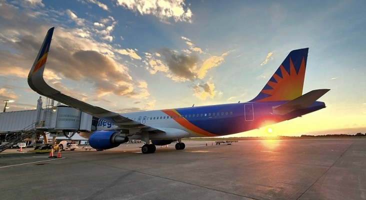 Las aerolíneas encuentran una fórmula de aumentar los ingresos, a pesar de la caída de viajeros  | Foto: Allegiant vía Twitter