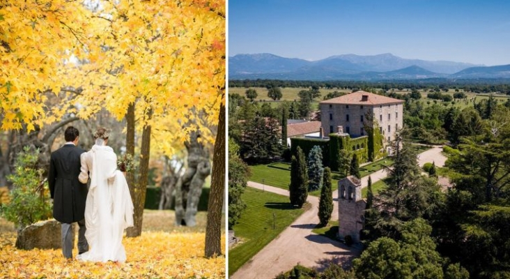 Exministro dominicano elige España como ‘destination wedding’ para uno de sus hijos | Foto: Finca El Campillo, en El Escorial (Madrid)