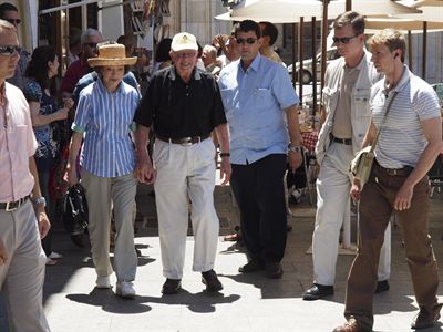 Jimmy Carter recorre Cuenca en 2010. Foto Ayuntamiento de Cuenca