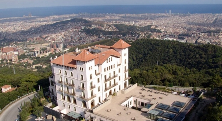 Vista aérea del Gran Hotel La Florida | Foto: GHLF