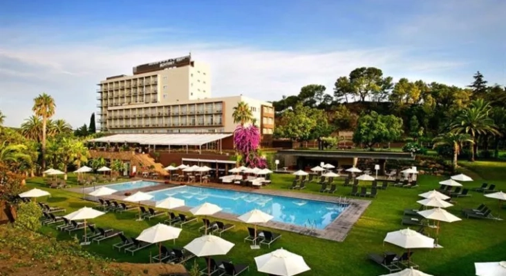 Actual Gran Hotel Monterrey, futuro Meliá Lloret de Mar, en Girona | Foto: MHI