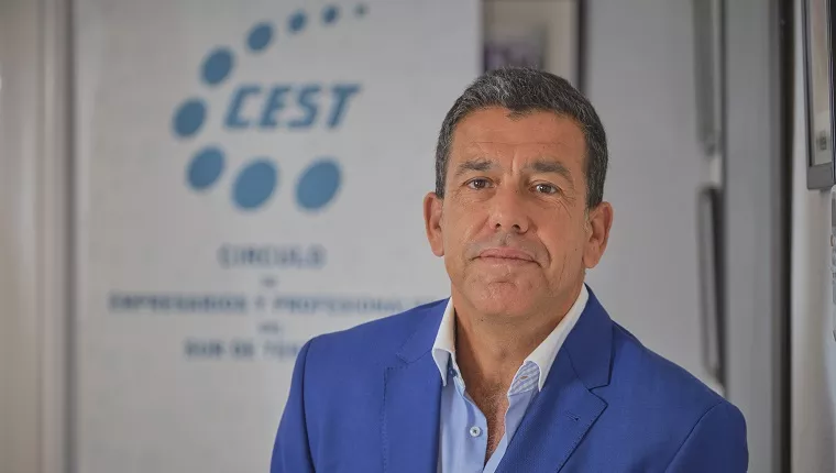 Javier Cabrera, presidente de Círculo de Empresarios y Profesionales del Sur de Tenerife | Foto: CEST