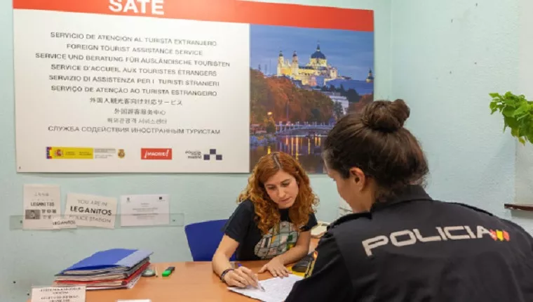 Oficina del Servicio de Atención al Turista Extranjero (SATE) | Foto: Ayto. de Madrid