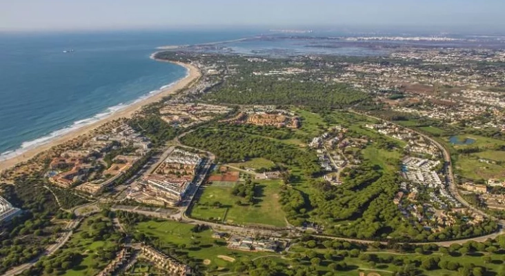 Vista aérea de Novo Sancti Petri | Foto: Ayto. de Chiclana