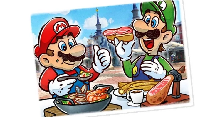 Mario y Luigi disfrutan de su estancia en España