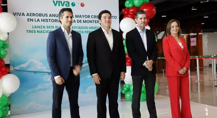 Viva Aerobus celebra la recuperación de la Categoría 1 con nuevas rutas a Estados Unidos