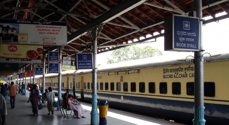 Estacion de tren en Bombay