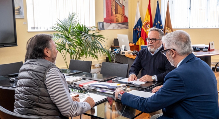 Juan Manuel Benítez, Ignacio Moll y Lluis Serra