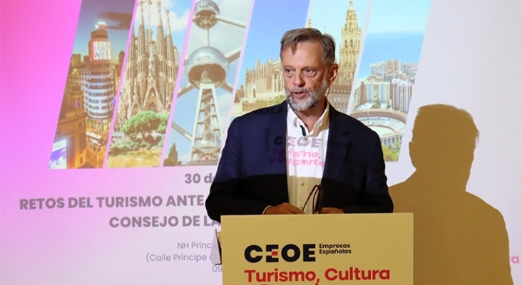 Juan Cierco, presidente del Consejo de Turismo de la CEOE y director corporativo de Iberia | Foto: CEOE