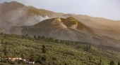 Vista del cráter del volcán Tajogaite (La Palma) | Foto: Wikimedia Commons