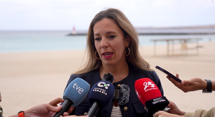 Jessica de León, consejera de Turismo y Empleo del Gobierno de Canarias | Foto: ACFI Press