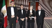 Carmen Riu recibe el premio Vasco de Quiroga de la Cámara Española de Comercio en México