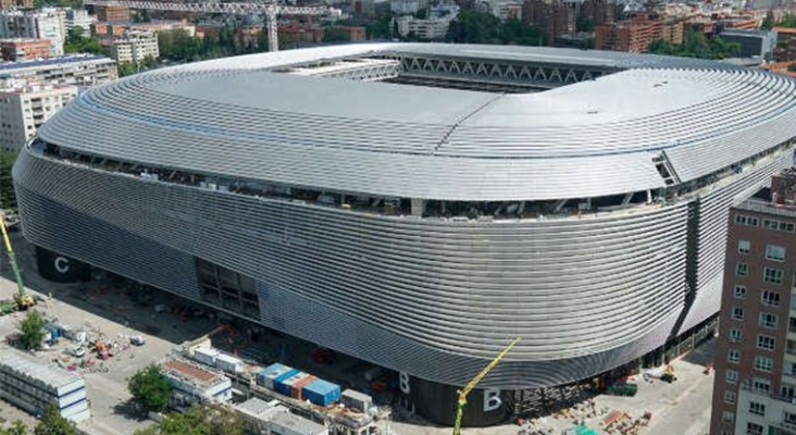 Estadio Santiago Bernabéu tras la reciente reforma | Foto: Ayto. de Madrid