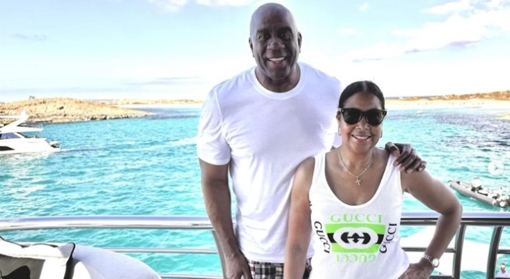 Magic Johnson y Samuel L. Jackson, de vacaciones en Ibiza juntos: “¡Qué rico!”